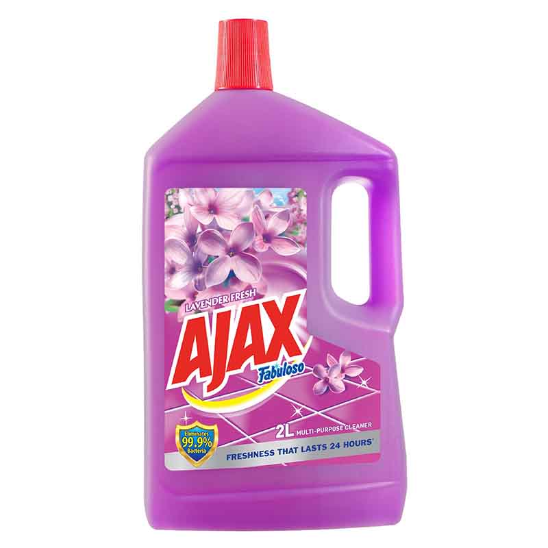 Ajax Fabuloso Lavender Floor Cleaner 2L