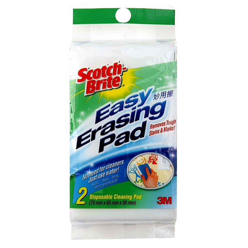 3M Scotch-Brite Easy Erasing Pad 2s