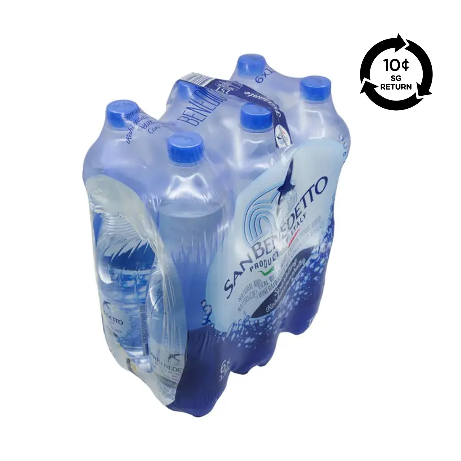 SAN BENEDETTO [Bcrs] SAN BENEDETTO Natural Water Bottle