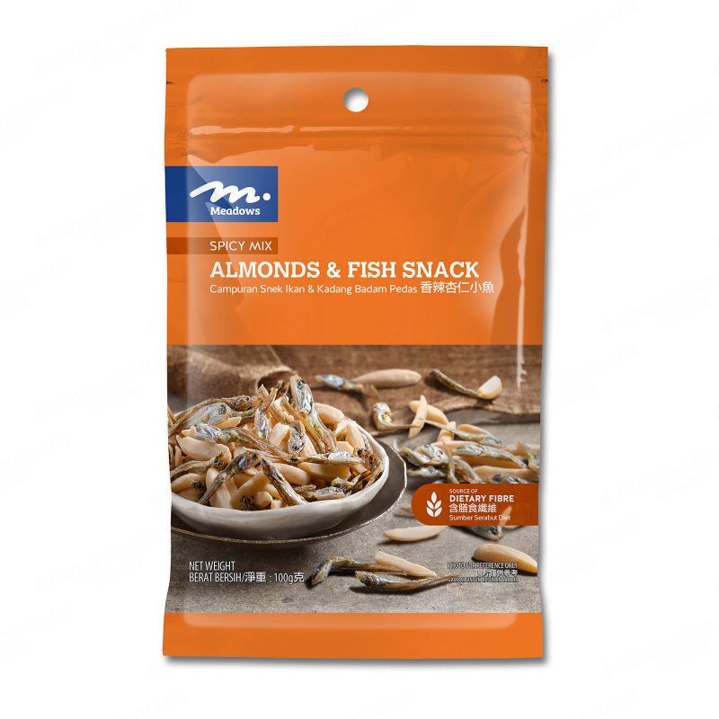 MEADOWS Spicy Almond & Fish Snack Mix