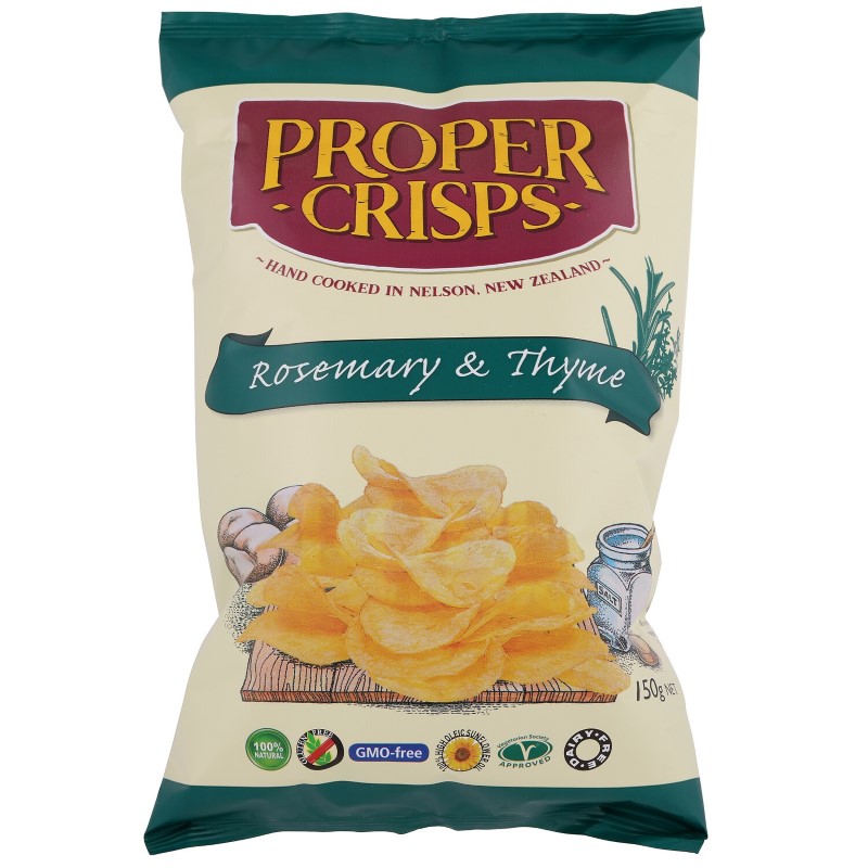 PROPER CRISPs Rosemary & Thyme Potato Chips