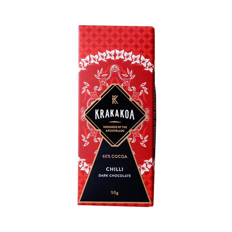 KRAKAKOA 60% Chilli Dark Chocolate