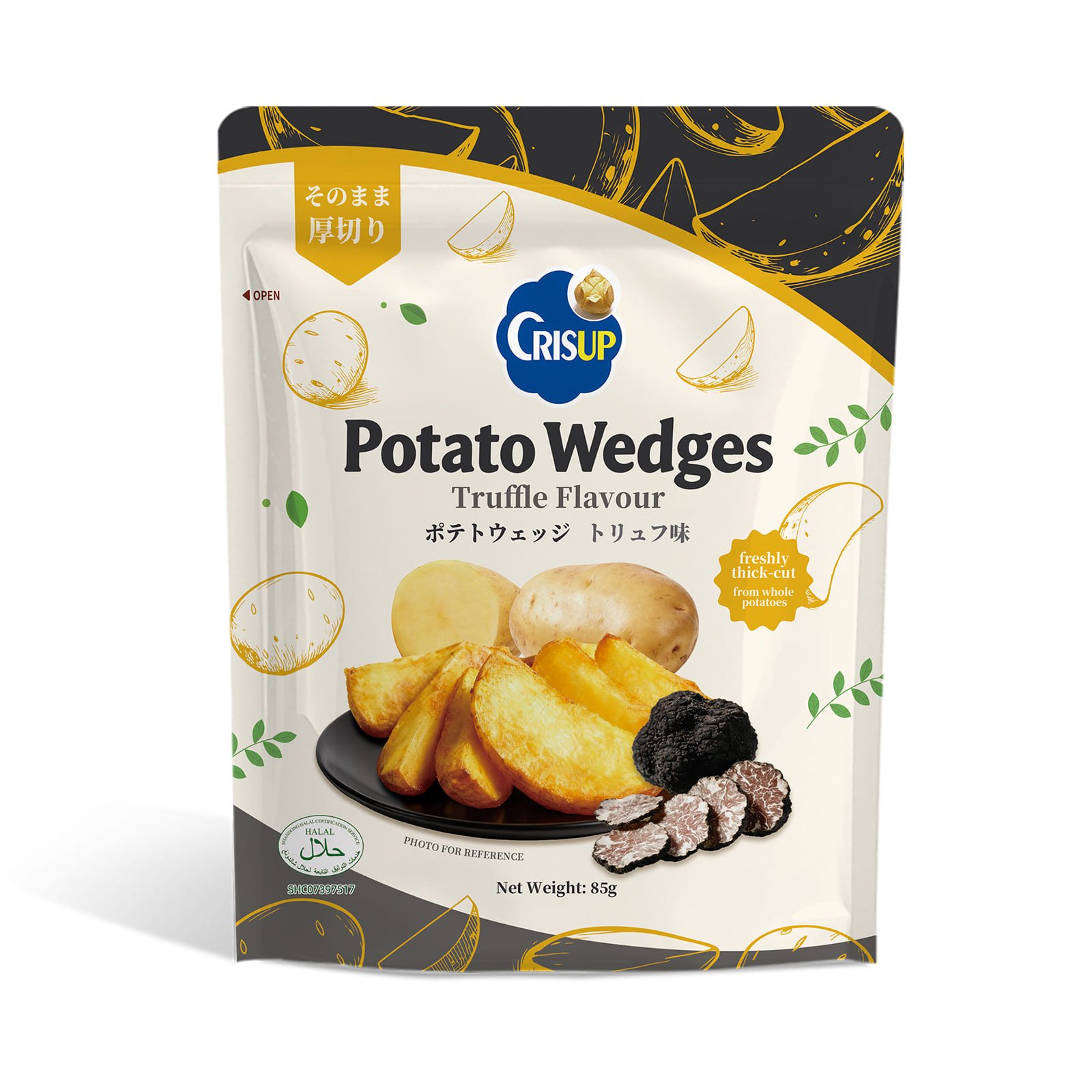 CRISUP Potato Wedges Truffle