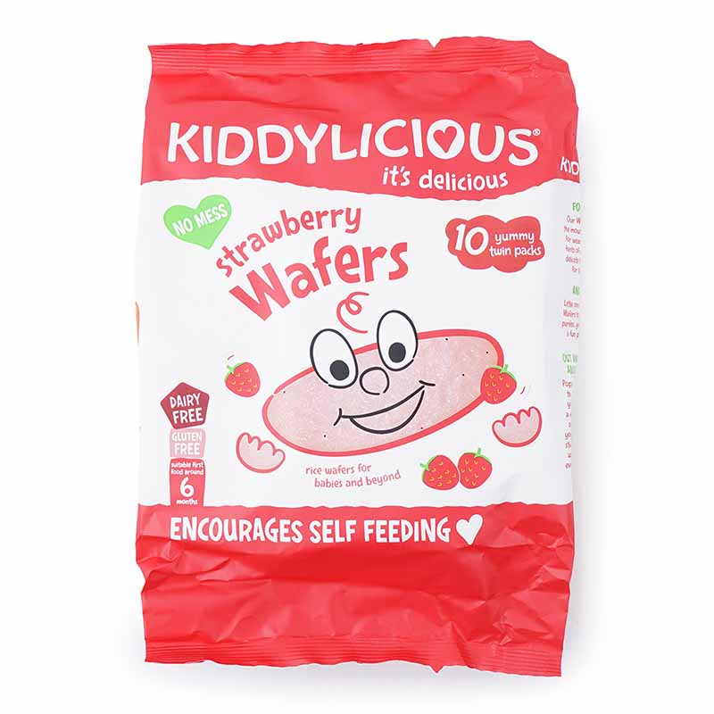 KIDDYLICIOUS Strawberry Rice Wafers