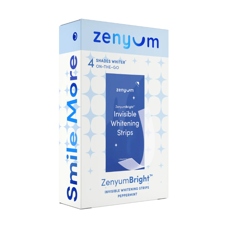 Zenyum Peppermint Invisible Whitening Strips 14s