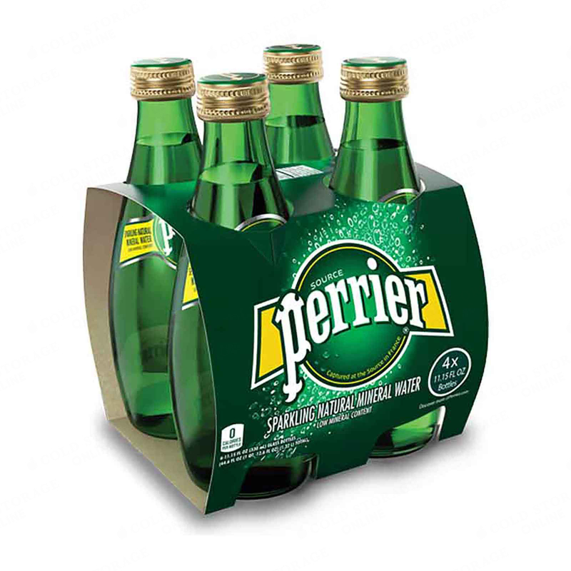 Perrier Natural Mineral Water 4 x 330ml