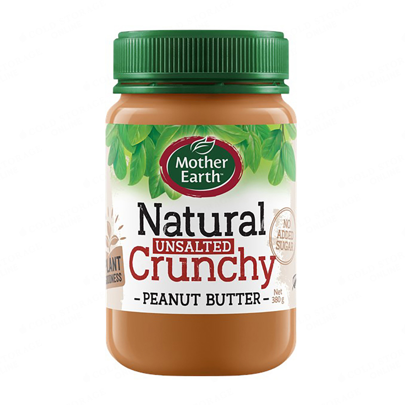MOTHER EARTH No Added Salt Crunchy Peanut Butter