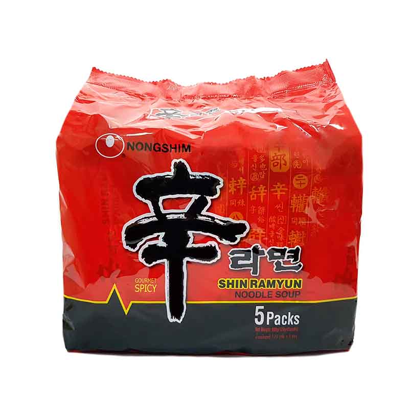 NONG SHIM Shin Mushroom Instant Noodles