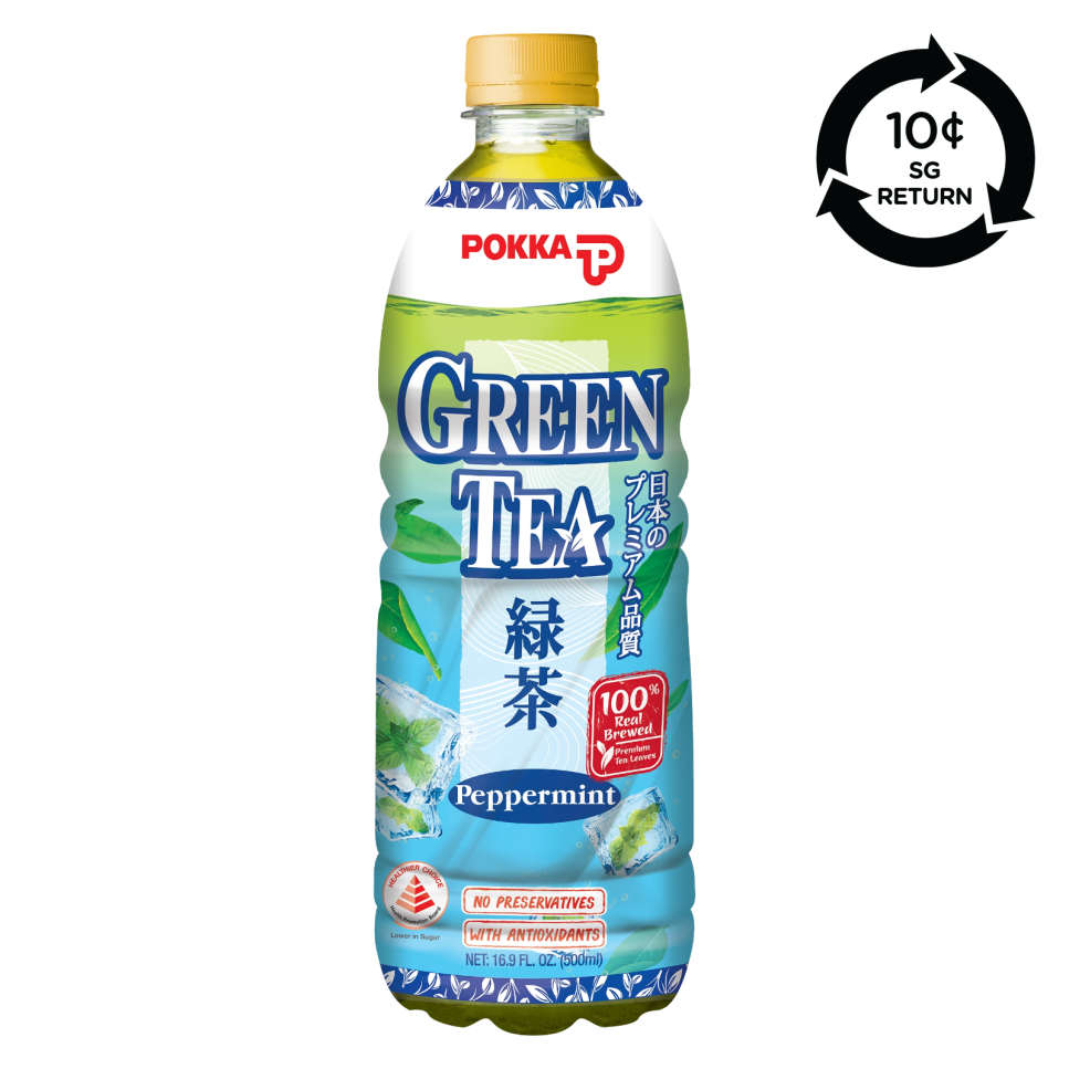 Pokka Peppermint Green Tea