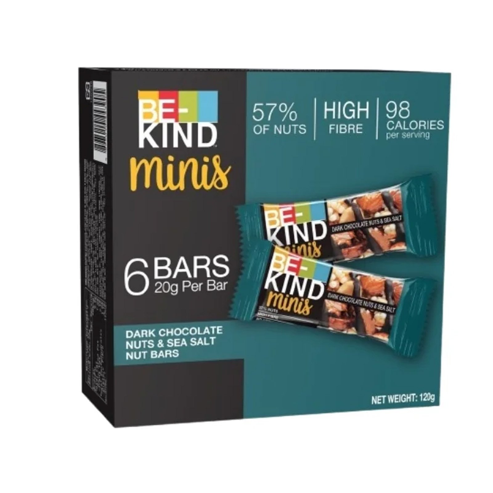 BE KIND Dark Chocolate Nuts & Sea Salt Minis