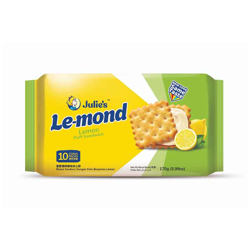 Julie's Le-Mond Lemon Puff Crackers