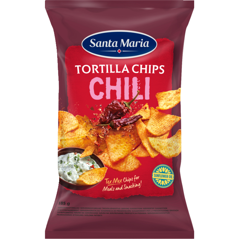 SANTA MARIA Chilli Tortilla Chips