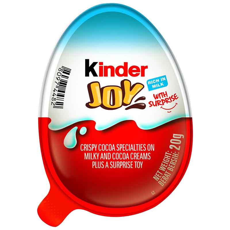Kinder Joy For Boys Chocolate Egg