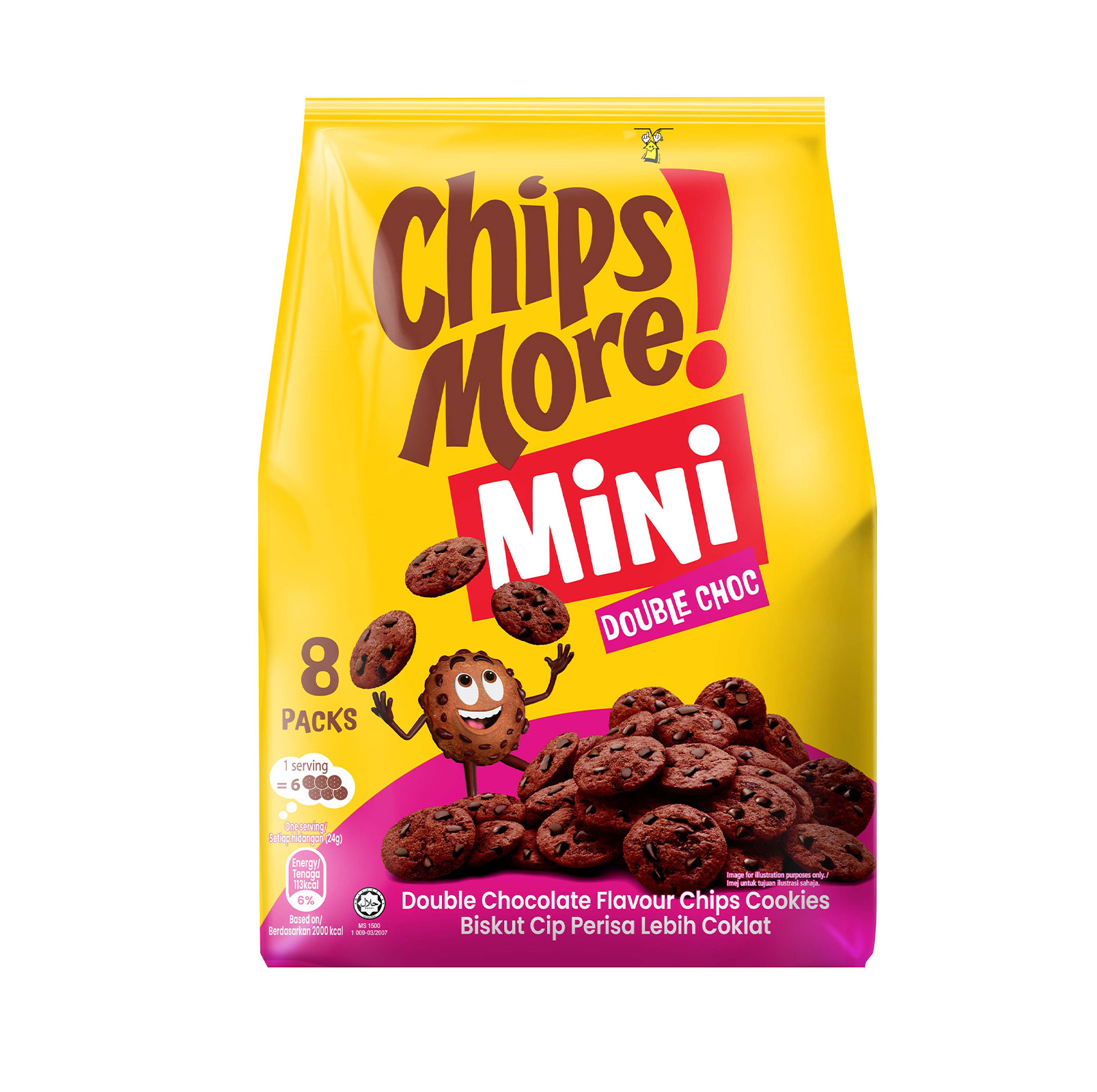 CHIPSMORE Mini Double Chocolate Cookies