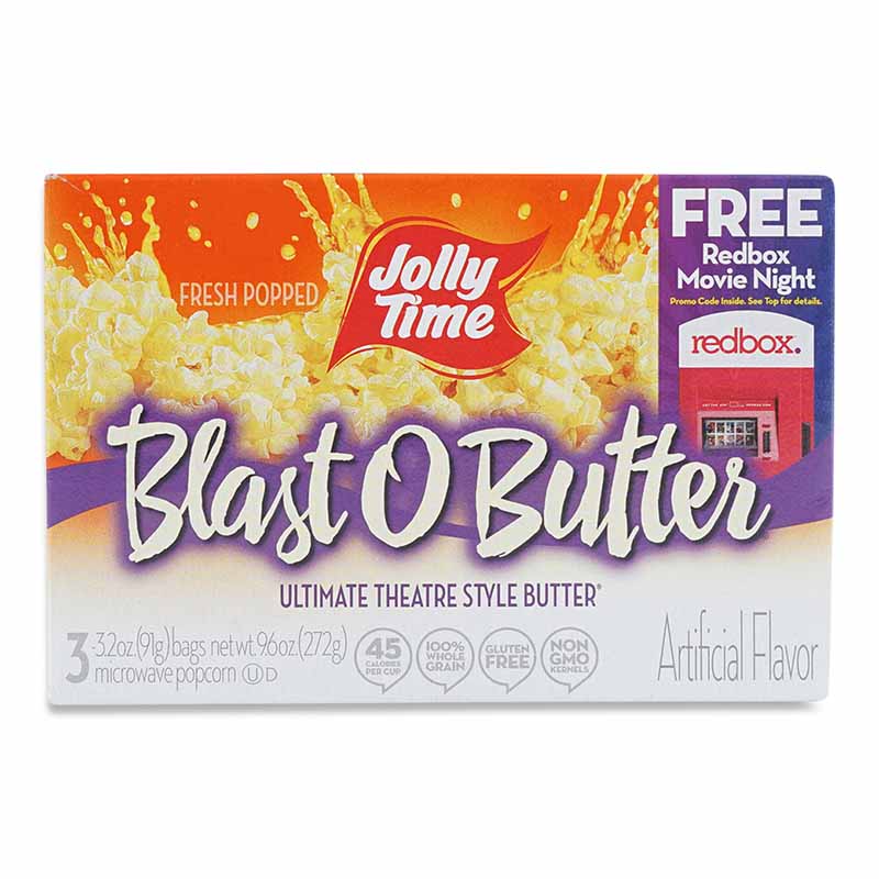 Jolly Time Butter Blast Popcorn 9.6oz (272g)