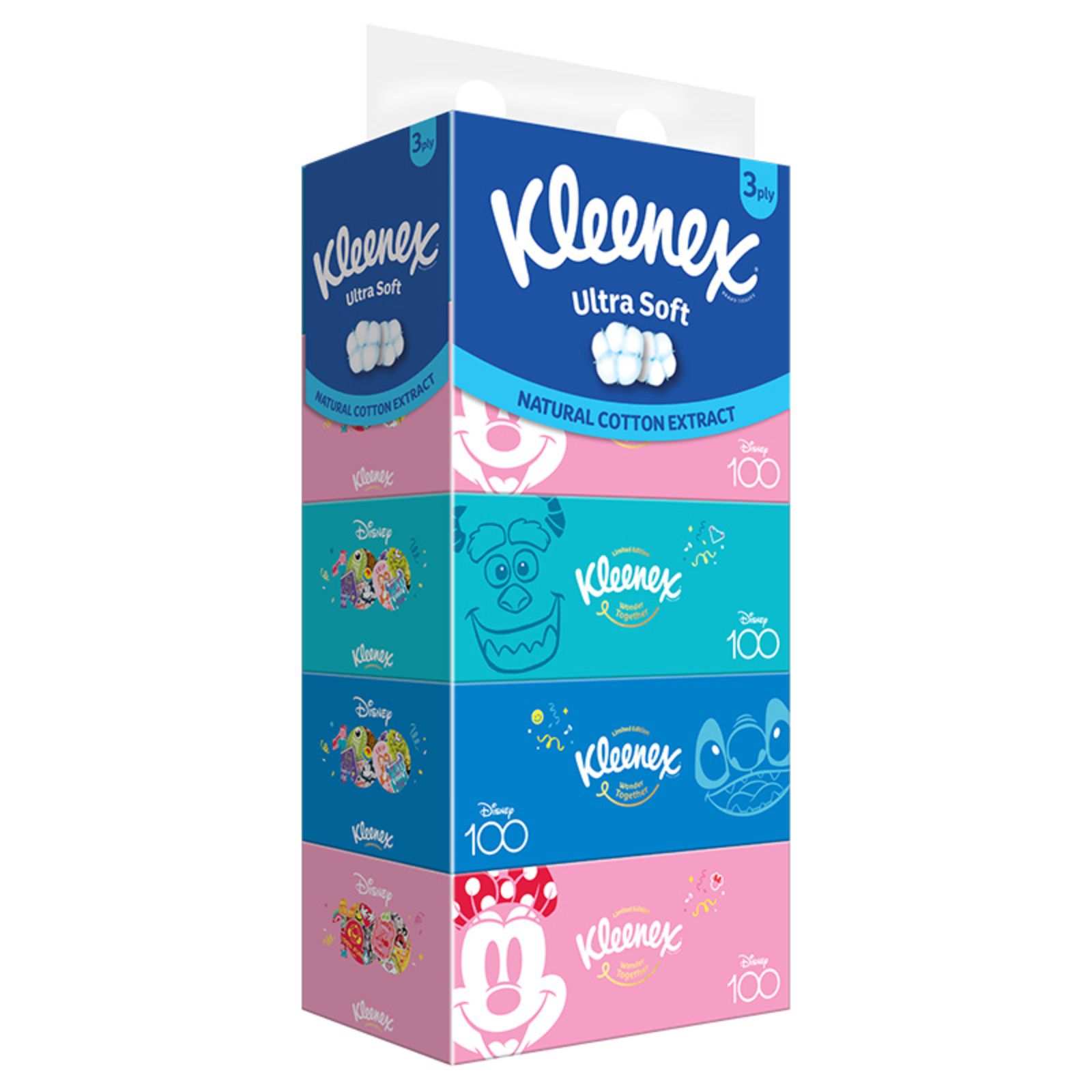 Kleenex Disney Design A Ultra Soft 3-Ply Facial Tissue