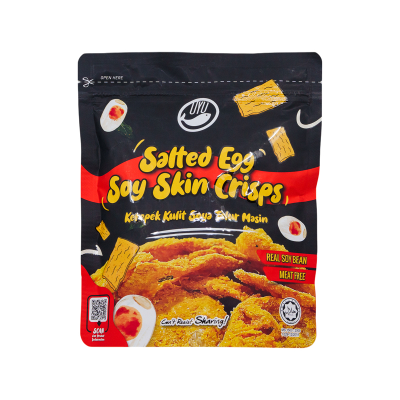 OYU Salted Egg Soy Skin Crisps