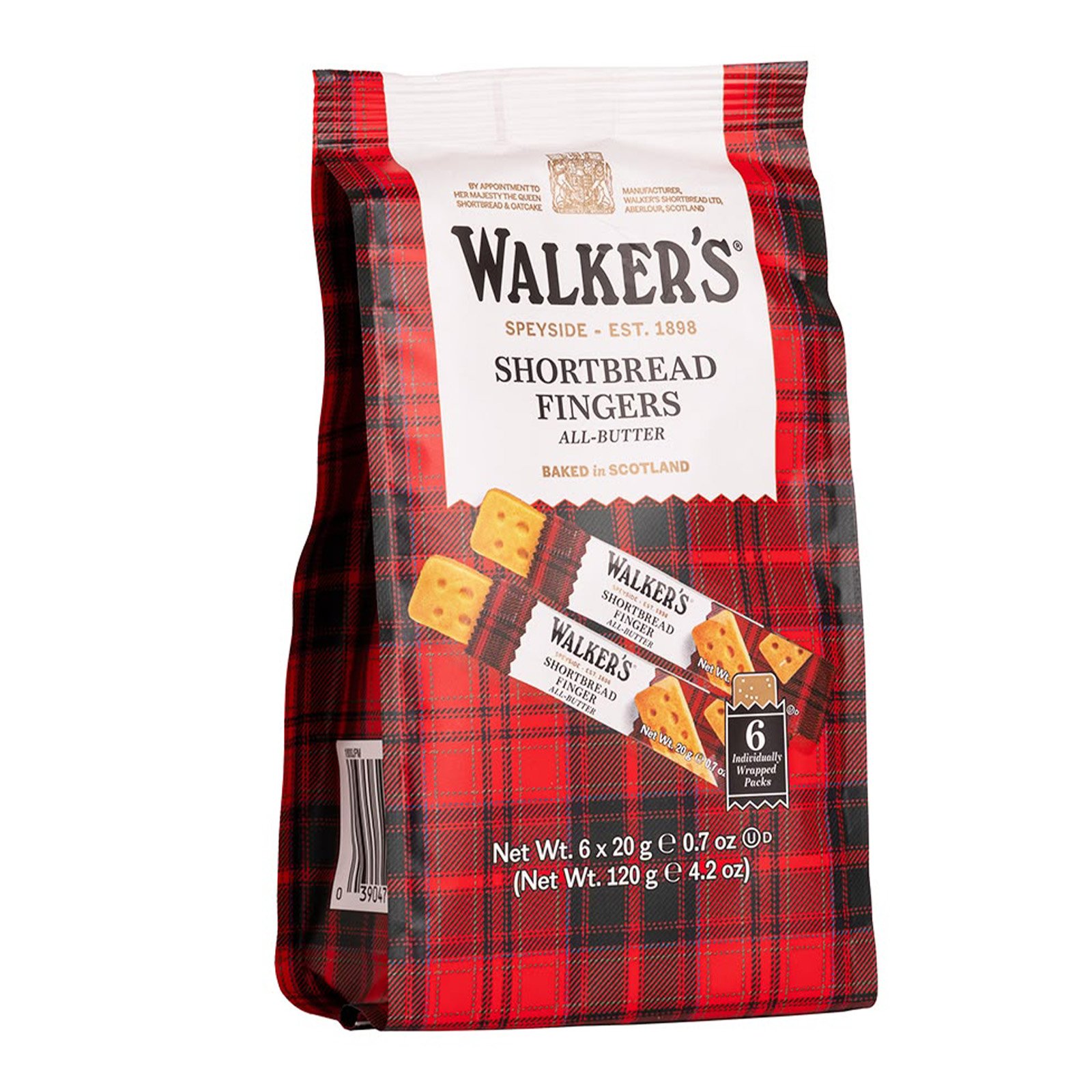 WALKERS Bag Shortbread Fingers