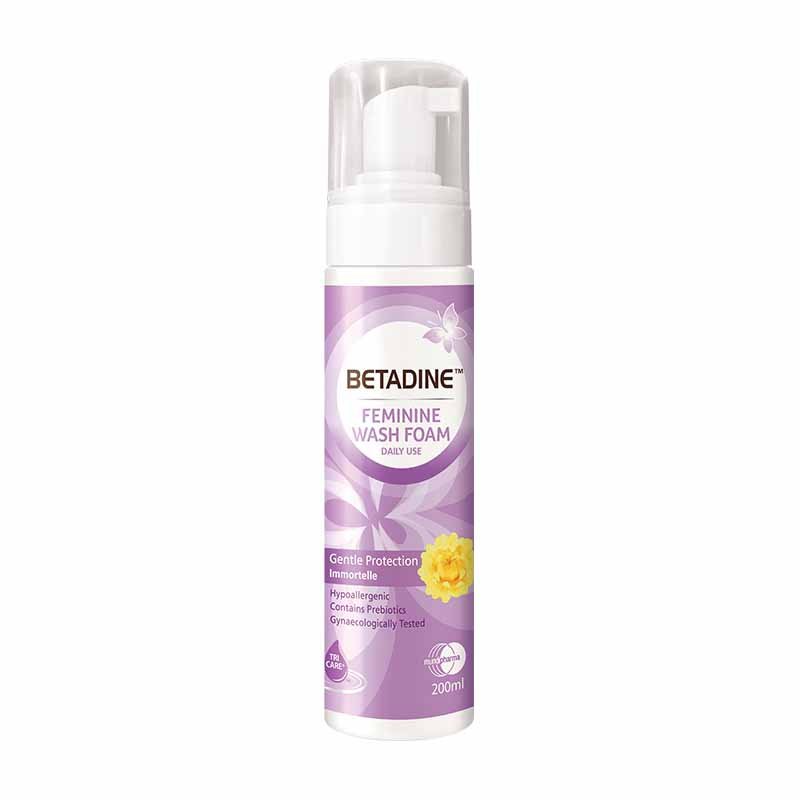 Betadine Gentle Protection Immuno Feminine Wash Foam