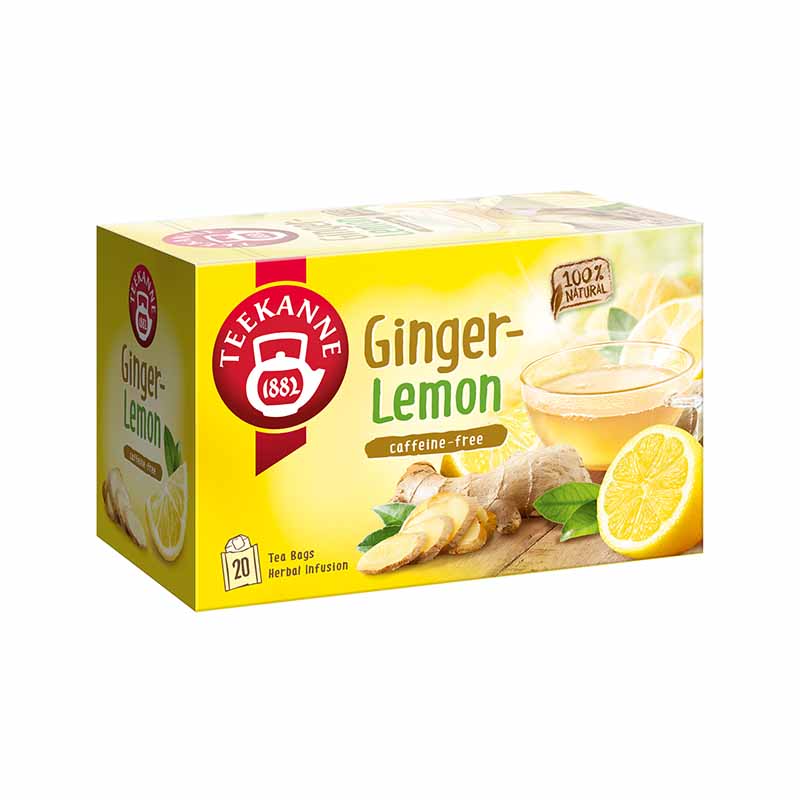 Teekanne Ginger Lemon Tea Bags
