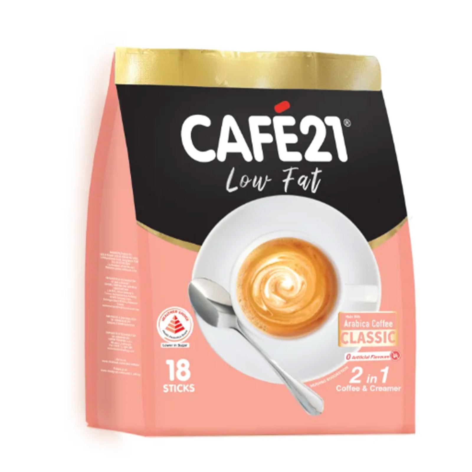CAFE 21 Low Fat 2-in-1 Coffee