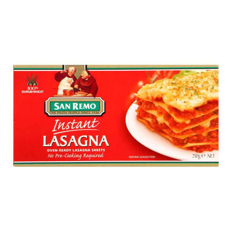 San Remo Instant Lasagna