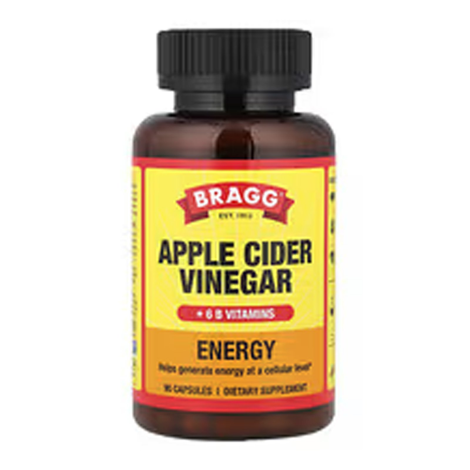 Bragg Apple Cider Vinegar Energy Capsules 90s