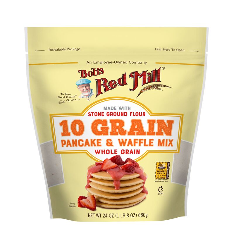 BOB'S RED MILL 10 Grain Pancake & Waffle Mix 24oz