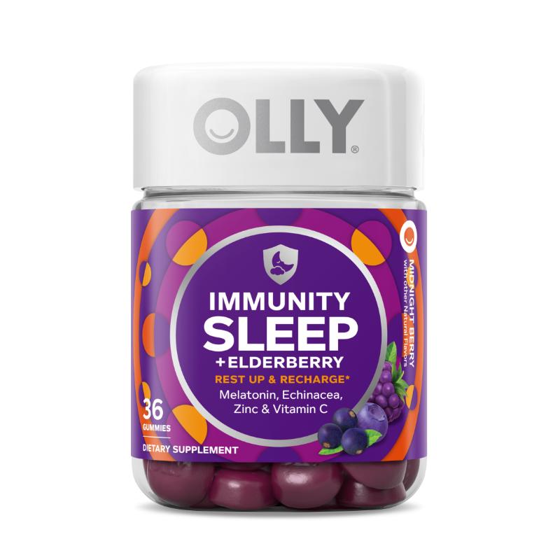 Olly Elderberry Immunity & Sleep Supplements 36s