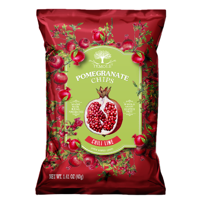 TEMOLE Chilli Lime Pomegranate Chips