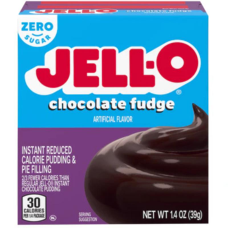 JELL-O Chocolate Fudge Pudding Sugar Free 1.4oz