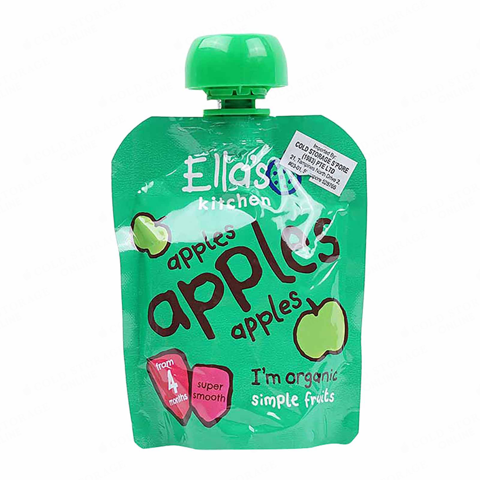 ELLA'S KITCHEN Organic 4 Months+ Apple Baby Puree