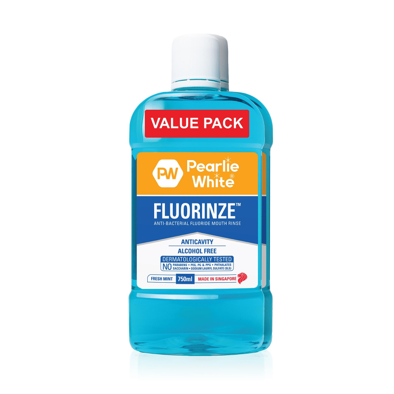 Pearlie White Fluorinze Mouthwash