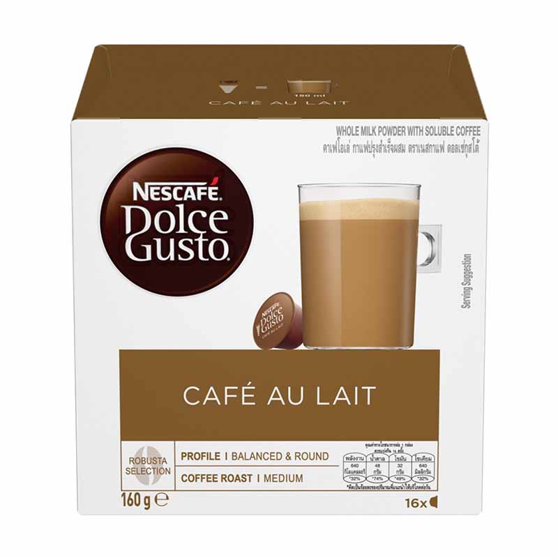 NESCAFE DOLCE GUSTO Cafe Au Lait Coffee Capsules