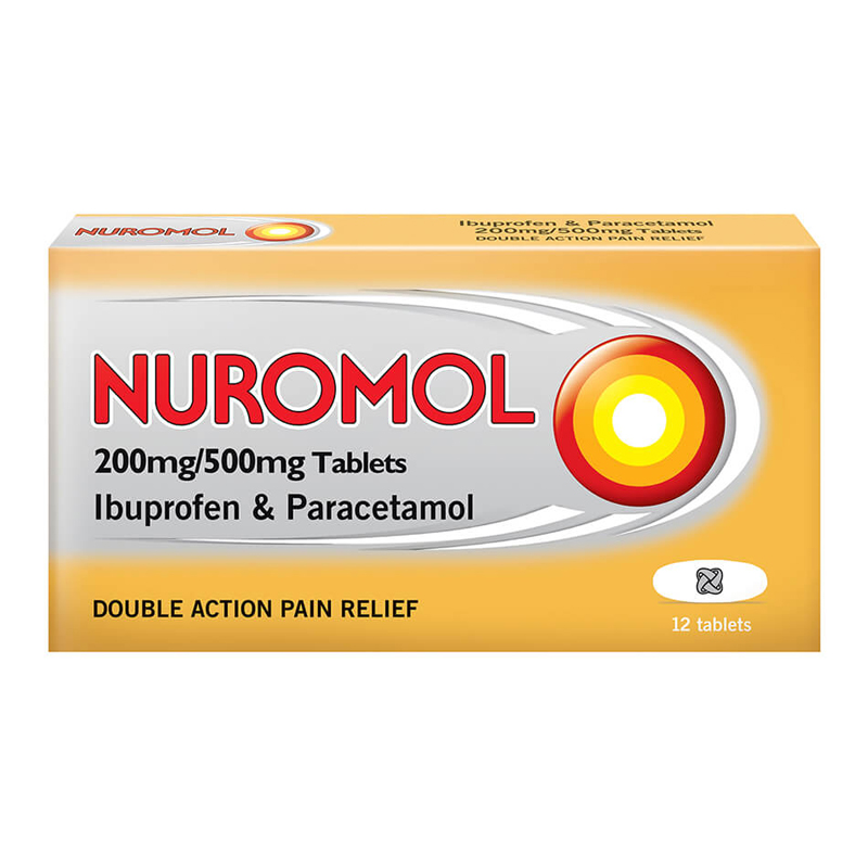 Nurofen Nuromol 200mg & 500mg Tablets 12s