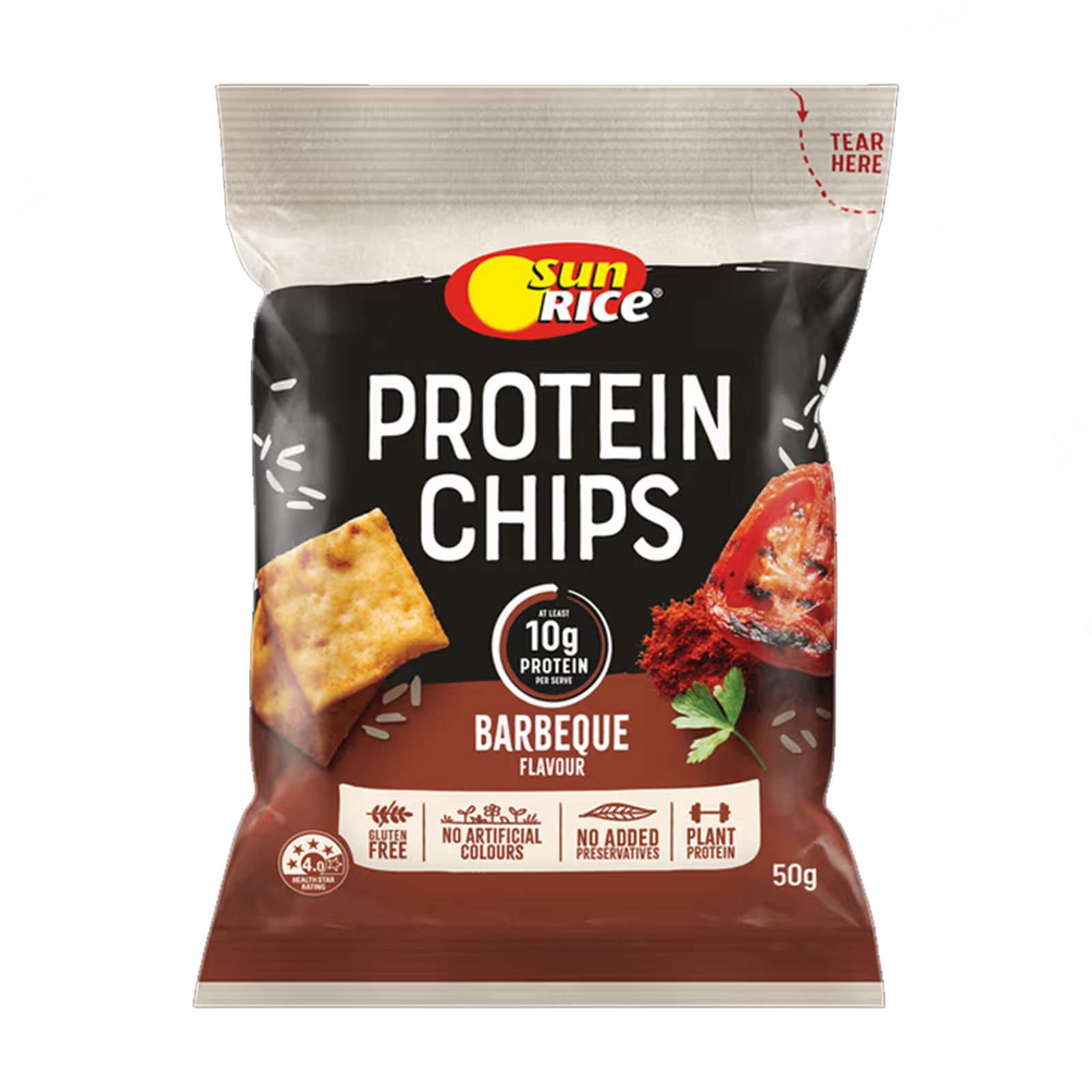 SUNRICE Bbq Protein Potato Chips