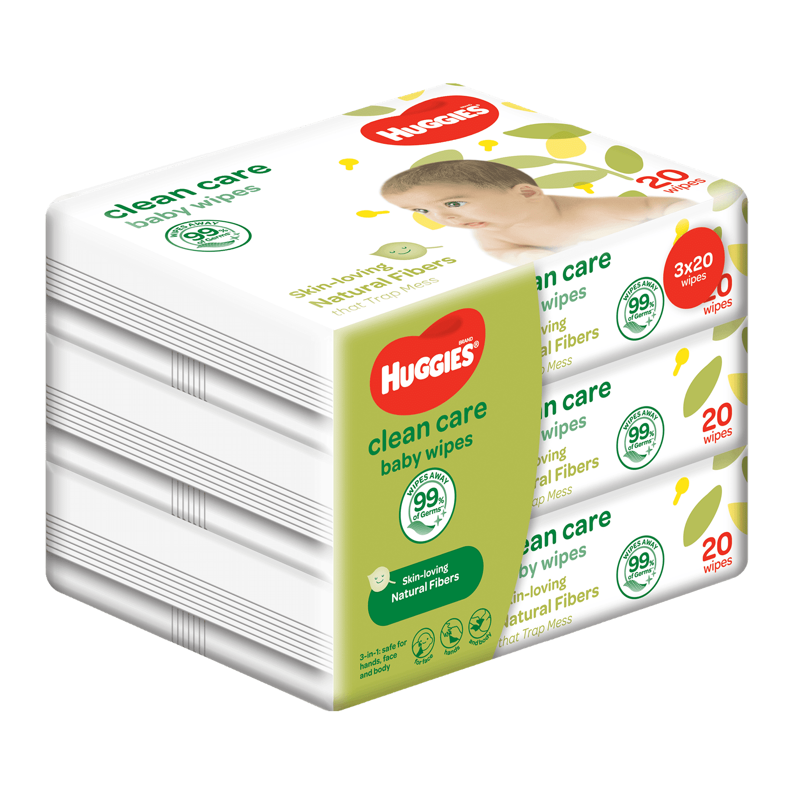 Huggies Clean Care Baby Wipes