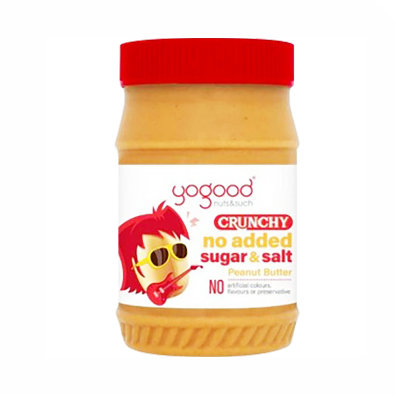 YOGOOD No Sugar & Salt Added Crunchy Peanut Butter
