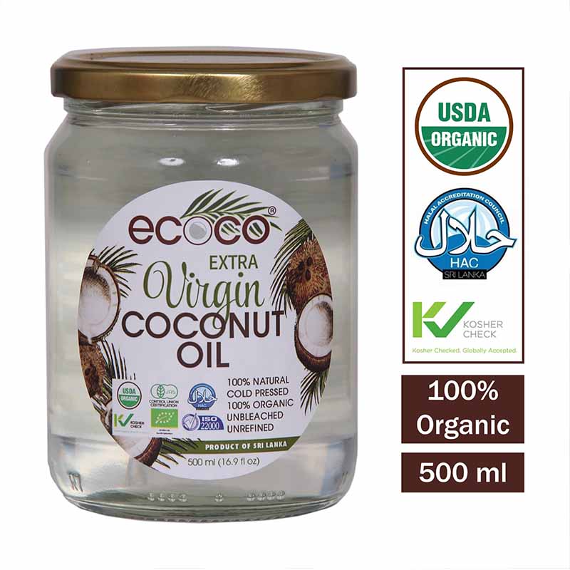 ECOCO Organic Extra Virgin Coconut Oil