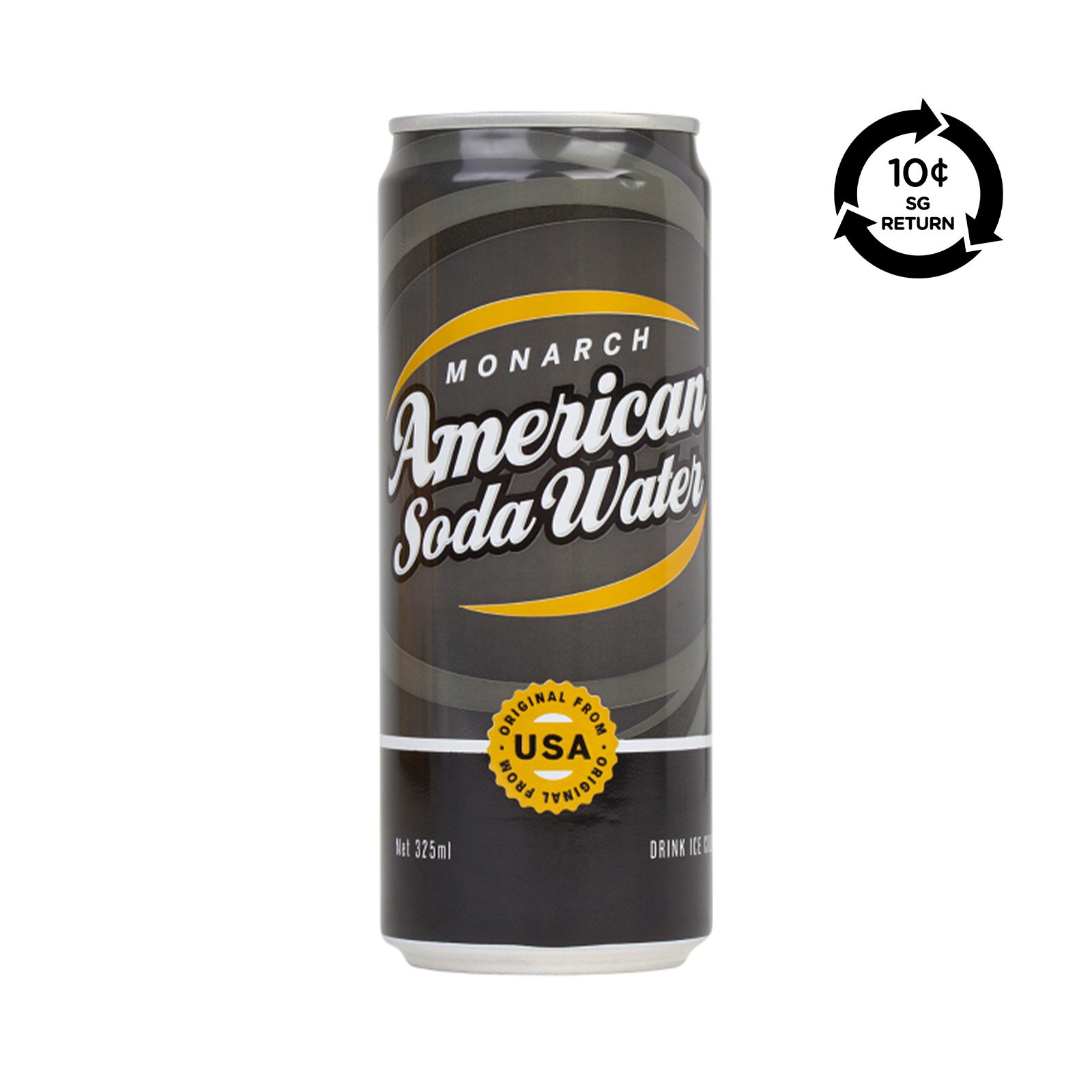 MONARCH American Soda Water Can