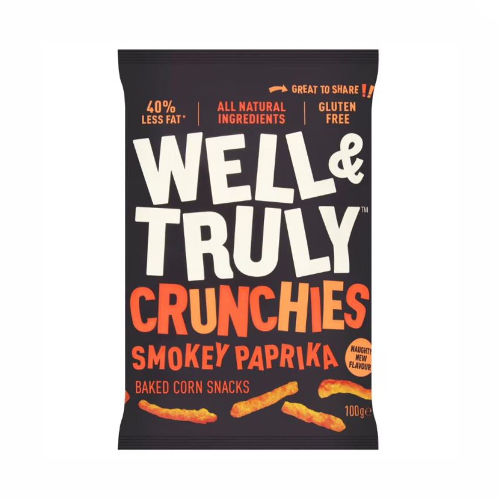 WELL & TRULY Smokey Paprika Crunchies