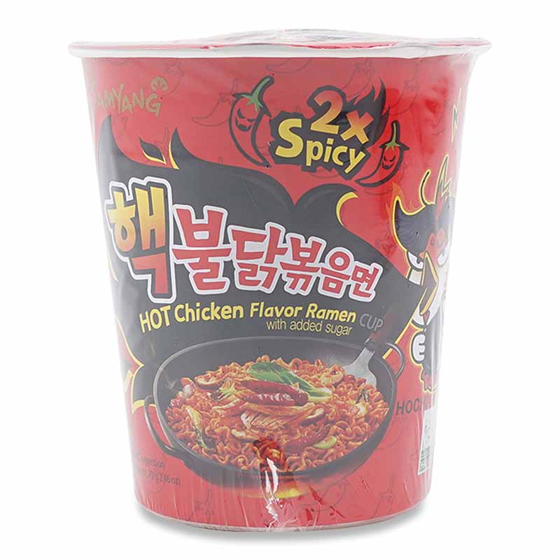 Samyang Hot Chicken 2X Spicy Instant Noodles Cup