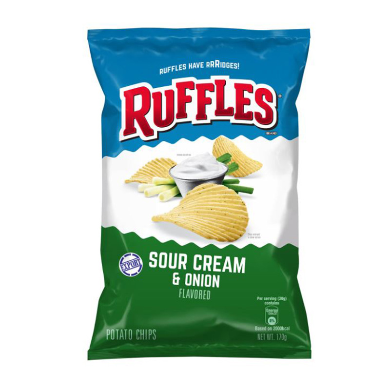 Ruffles Sour Cream & Onion Potato Chips