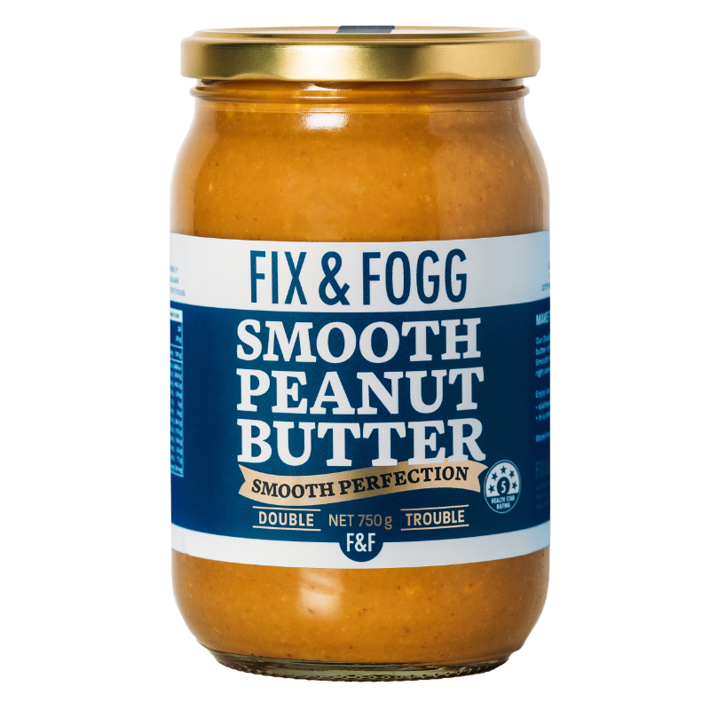FIX & FOGG Smooth Peanut Butter Jar