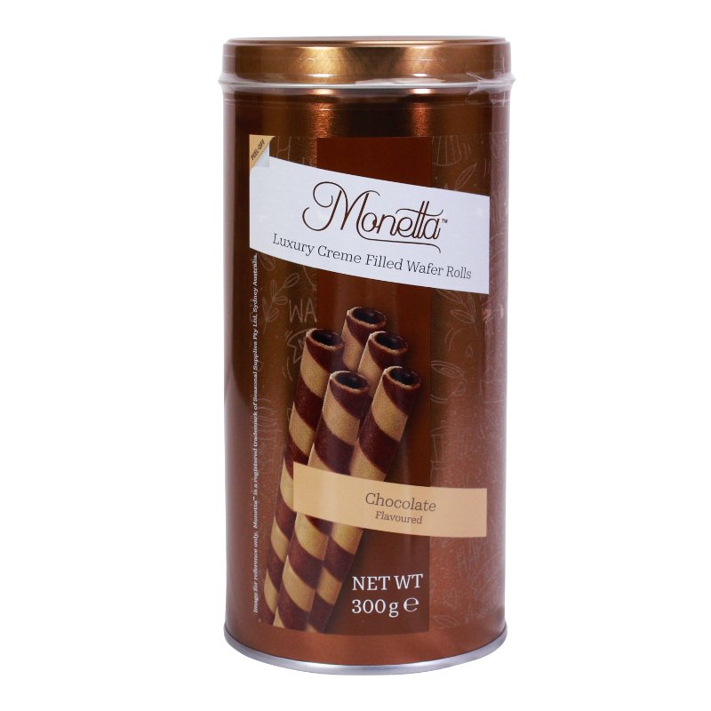 MONETTA Chocolate Wafer Rolls