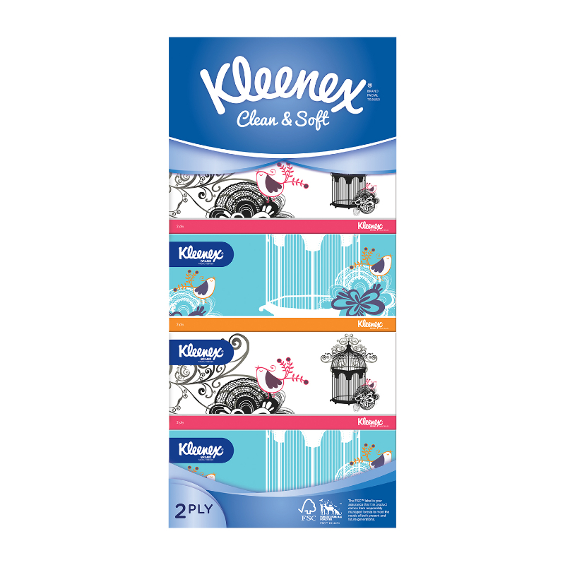 Kleenex Classic 2-Ply Facial Tissue