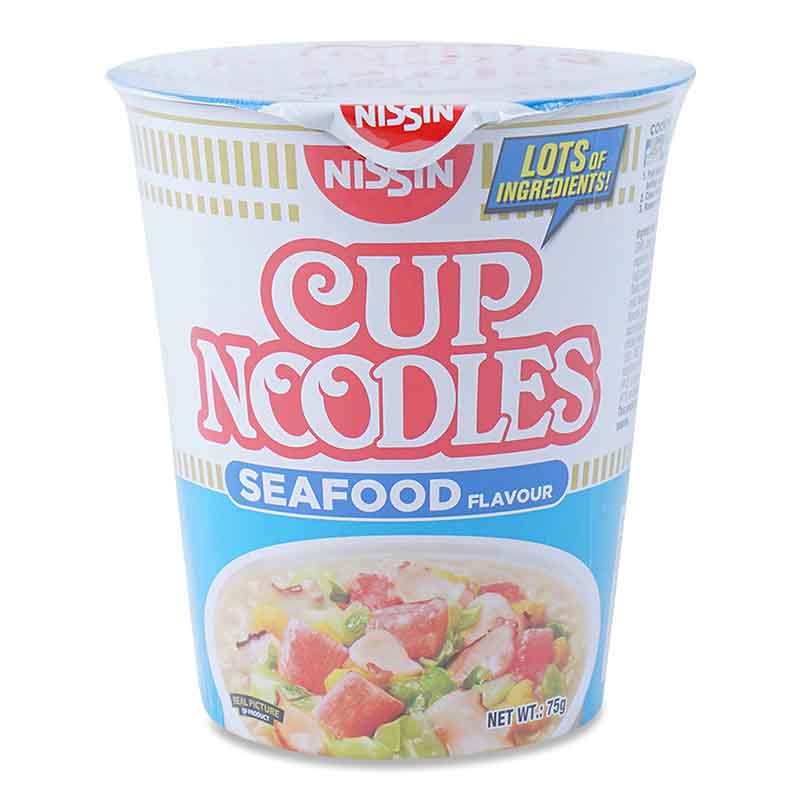 Nissin Seafood Instant Noodles Cup