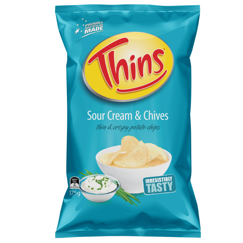 THINS Sour Cream & Chives Potato Chips