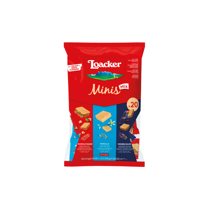 Loacker Minis Classic Mix Wafers