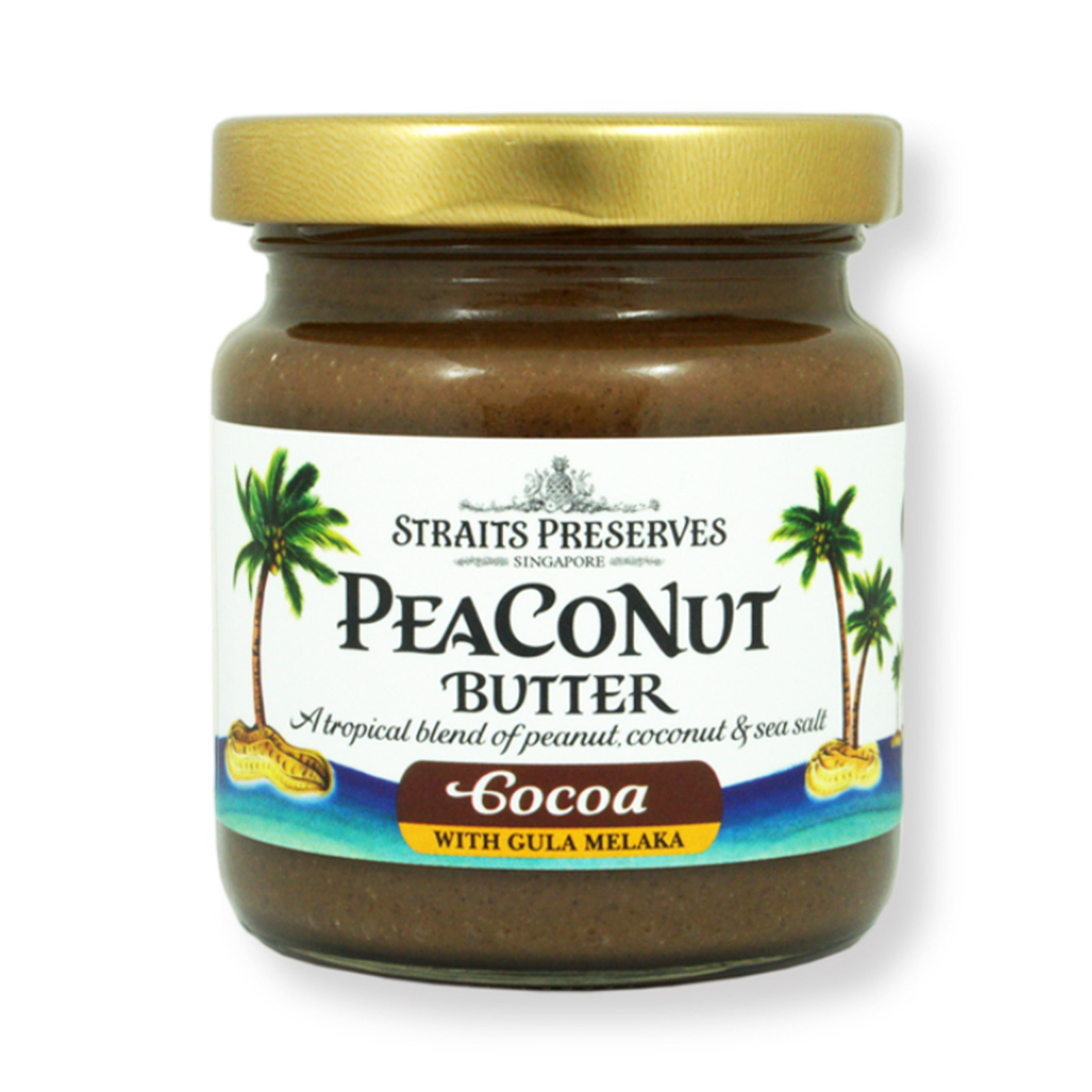 STRAITS PRESERVES Cocoa with Gula Melaka Peanut Butter
